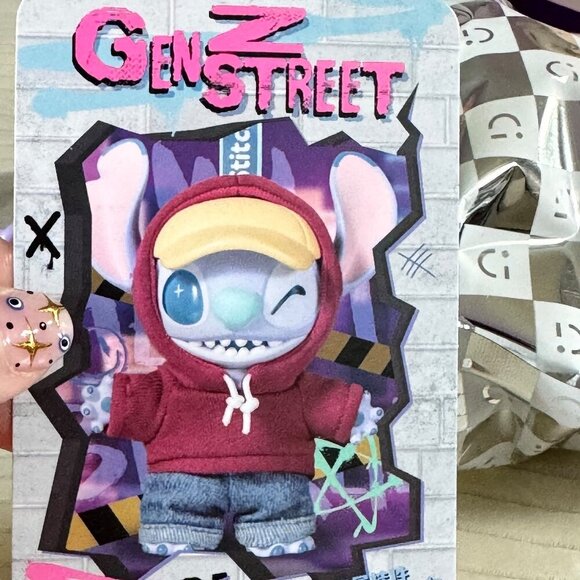 Stitch Gen Z Street Figure – “BOUNCE” by MINISO x Disney NIB - Picture 1 of 9